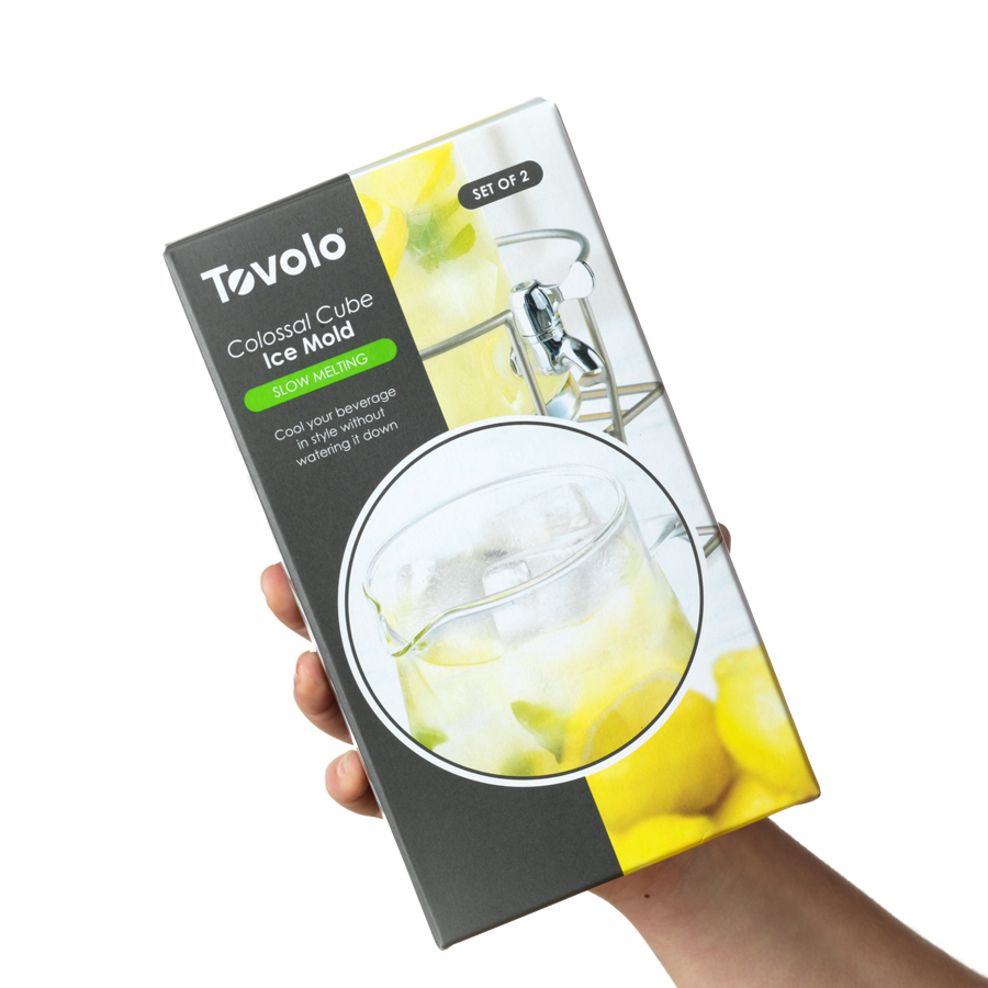 Tovolo Colossal Cube Ice Molds Set/2