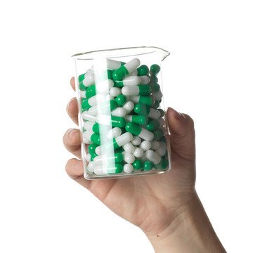 Gelatin Size 0 Empty Green White Capsules 1000